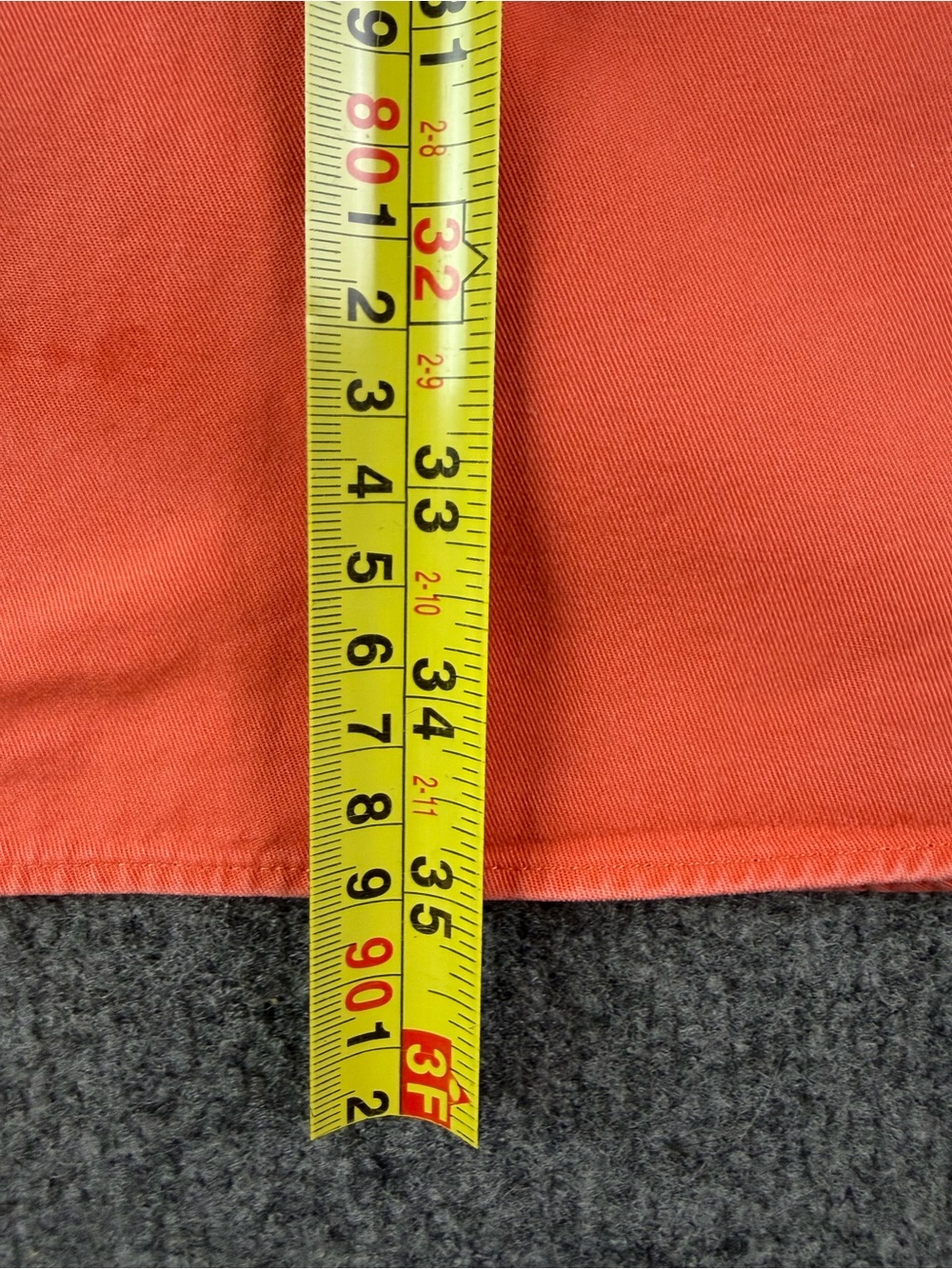 Polo Ralph Lauren Mens 100% Cotton L/S Utility Pockets Shirt Size 2XLT Orange - Picture 10 of 13